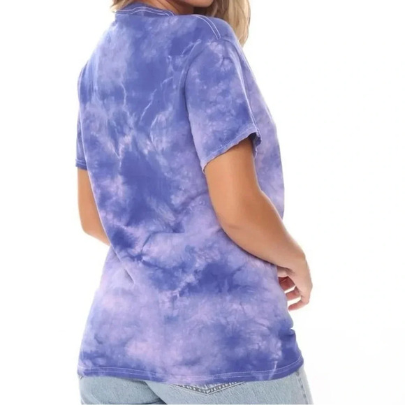 The Prince Estate Womens When Doves Cry T-Shirt Multicolor Tie Dye Size Large - Picture 3 of 7